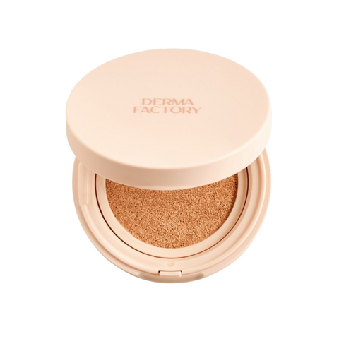 Зволожуючий та розгладжуючий кушон Derma Factory Vegan Collagen Cushion 23 тон 20110 фото
